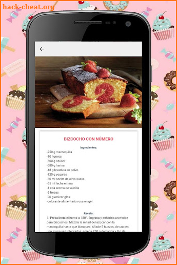 Dulces y postres fáciles y rápidos screenshot