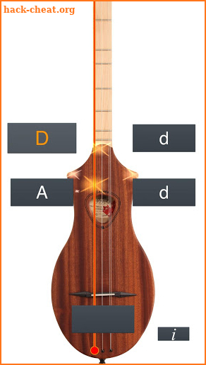 Dulcimer Tuner Simple screenshot