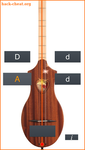 Dulcimer Tuner Simple screenshot