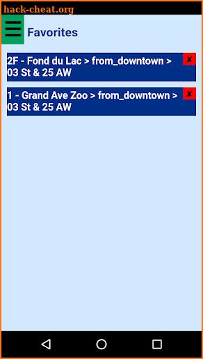 Duluth DTA Bus Tracker screenshot