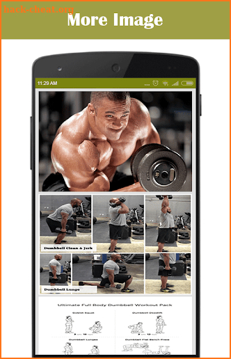 Dumbbell Workout screenshot