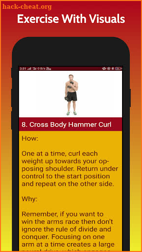 Dumbbells Home Workout screenshot