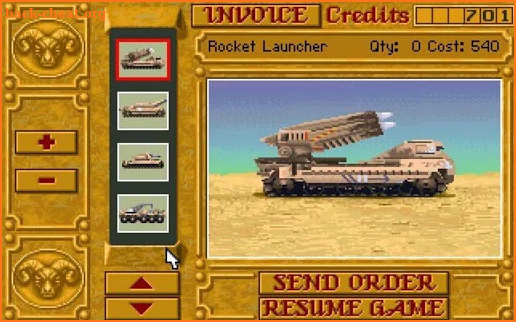 Dune 2 screenshot