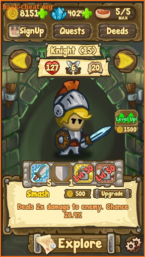 Dungeon Loot - dungeon crawler screenshot