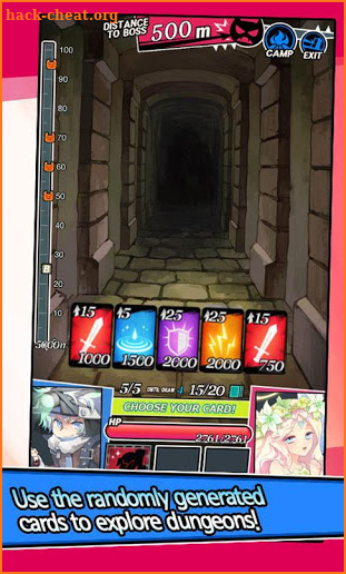 Dungeon&Girls: Card RPG screenshot