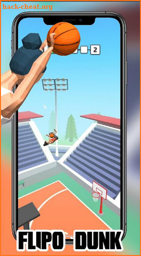 Dunk Flip io : FlipDunk io Games 2K19 screenshot