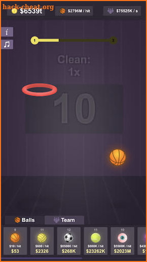 Dunk Idle screenshot