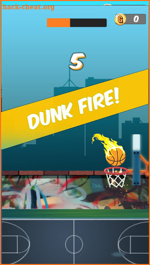 Dunk Jordan : Best Free Basketball Game screenshot