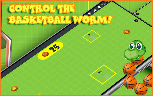 Dunk Worm screenshot