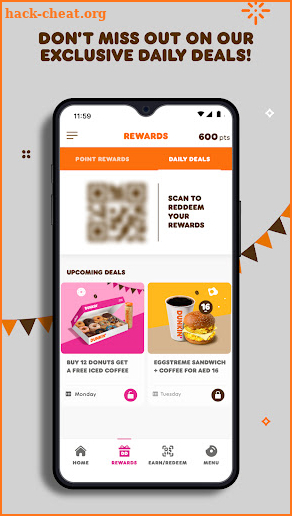 Dunkin' UAE screenshot