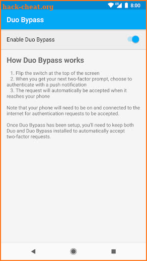 Duo Bypass screenshot