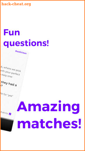 Duolicious Dating App screenshot