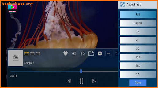 Duplex IPTV 4k player clue screenshot