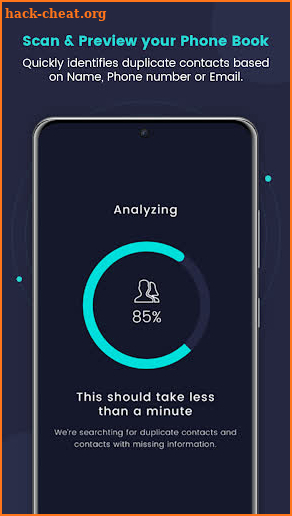 Duplicate Contacts Cleaner App screenshot