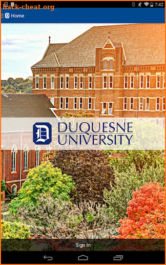 Duquesne U screenshot