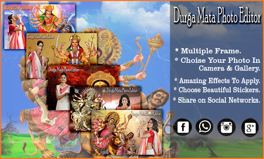 Durga Maa Photo Editor: Durga Puja Photo Editor screenshot