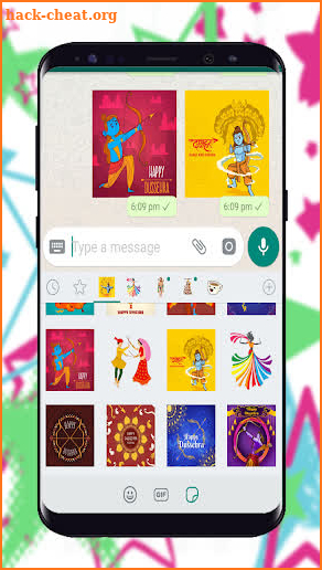 Dussehra stickers for whatsapp - Vijaya Dashami screenshot