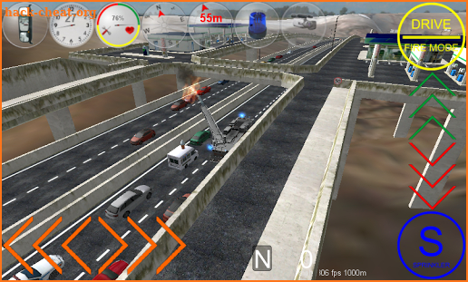 Duty Driver Firetruck LITE screenshot