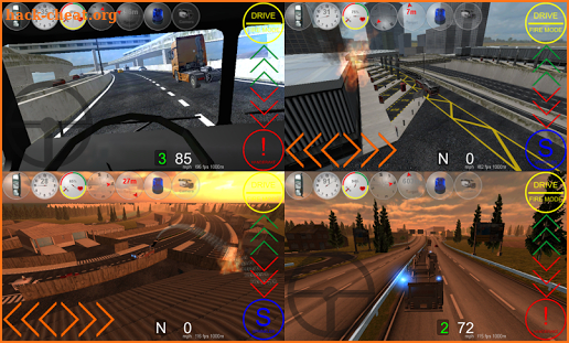 Duty Driver Firetruck LITE screenshot