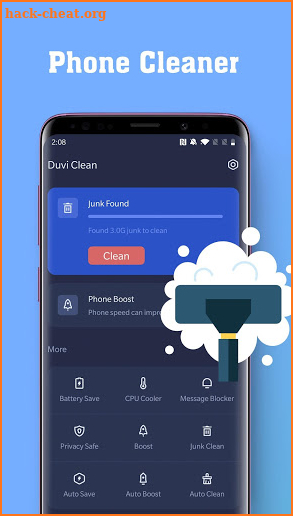 Duvi Clean - Easy & Fast Phone Space Cleaner screenshot