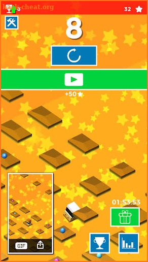 DVK JUMP - jump on platforms HARD screenshot