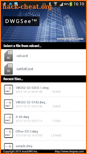 DWGSee -- DWG Viewer screenshot