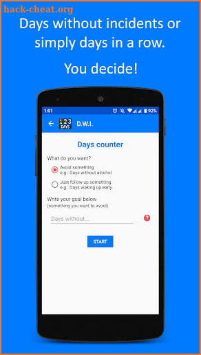 DWI : Days counter (PRO) screenshot