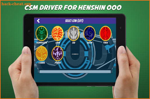 DX Henshin Belt Sim for OOO Henshin screenshot