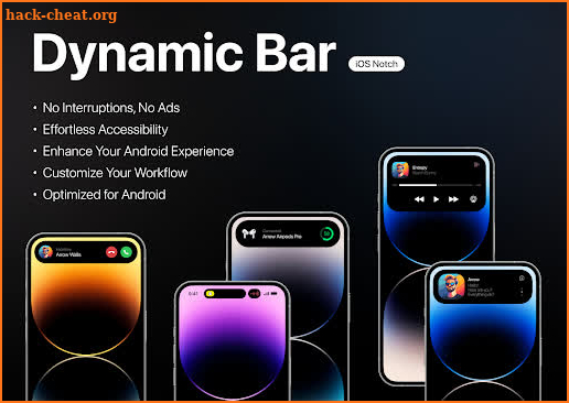 Dynamic Bar : iOS Notch screenshot