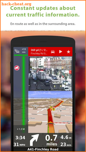 Dynavix Navigation, Traffic Information & Cameras screenshot