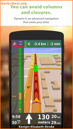 Dynavix Navigation, Traffic Information & Cameras screenshot