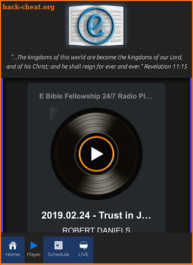 E Bible Fellowship screenshot