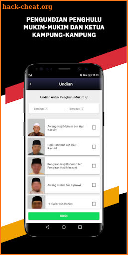 E-Undi PMKK screenshot