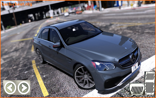 E63 AMG Driving Simulator screenshot