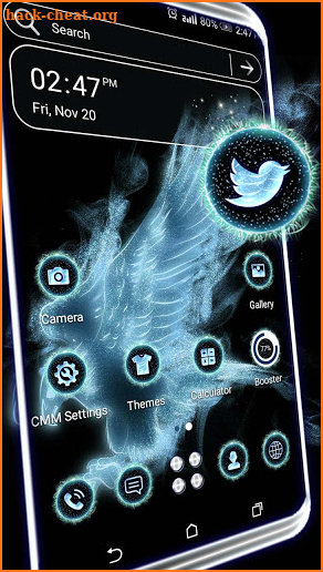 Eagle Patronus Theme Launcher screenshot