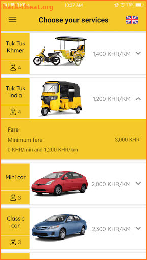 EAGLEAPP TAXI screenshot