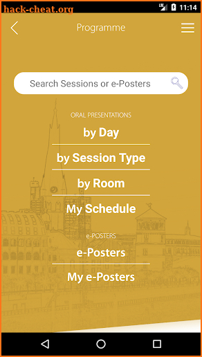 EANM'18 Congress App screenshot