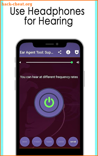 Ear Agent Tool: Super Aid Hearing Amplifier screenshot