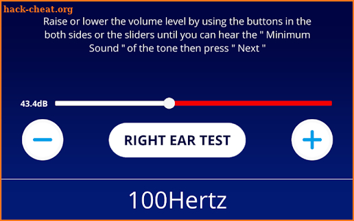 Ear Hearing Test & Audiogram screenshot