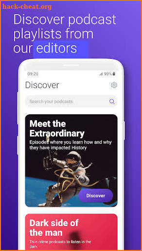 earliAudio - Listen to podcasts & audio books screenshot