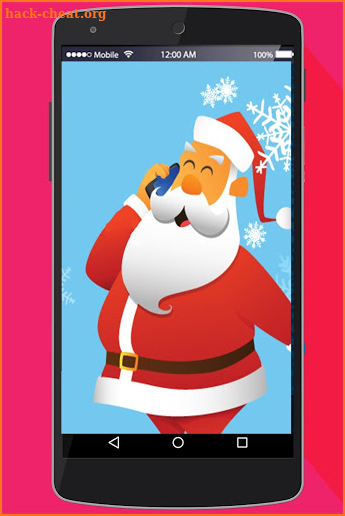 early crazy Santa fake call 2018 - Santa  Claus screenshot