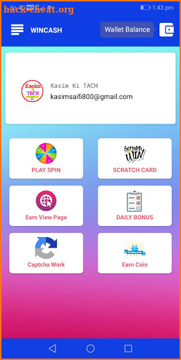 Earn Daily Rewards - Spin to Win Real Cash screenshot