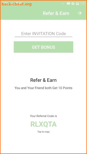 Earn gift cards screenshot