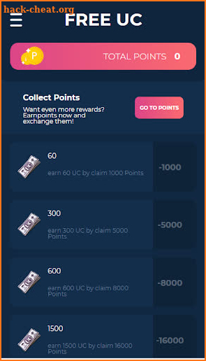 Earn UC screenshot