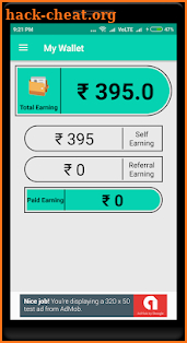 Earn using Hotel Booking screenshot