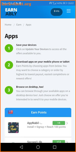 EarnAbly screenshot