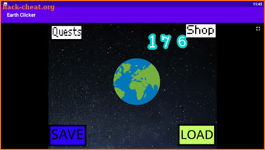 Earth Clicker screenshot