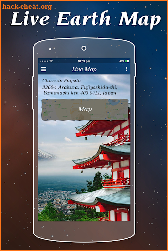 Earth Map Live GPS: Street View Navigation Transit screenshot