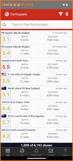 Earthquake- Global News&Alerts screenshot