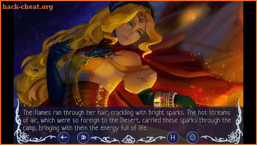 Earthshine Visual Novel screenshot